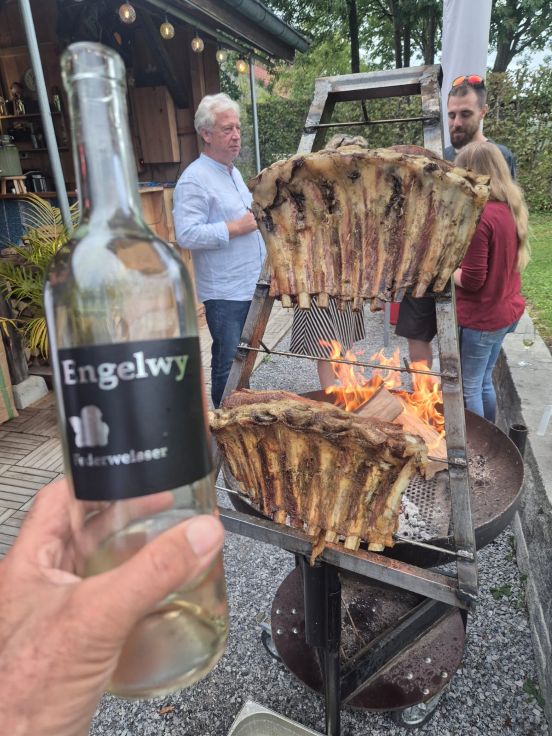 Der Engelwy am Grill... Der Engelwy am Grill...